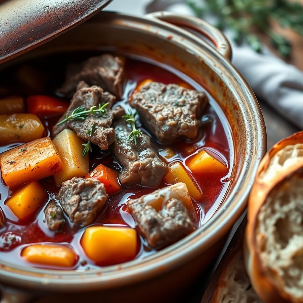 Bœuf à la Mode Recipe | Classic French Beef Stew | Cooklaif